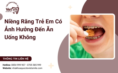 Niềng Răng Trẻ Em Có Ảnh Hưởng Đến Ăn Uống Không?