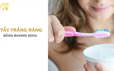 Những phương pháp tẩy trắng răng bằng Baking soda hiệu quả