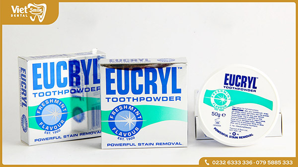 Bột tẩy trắng răng eucryl là gì?