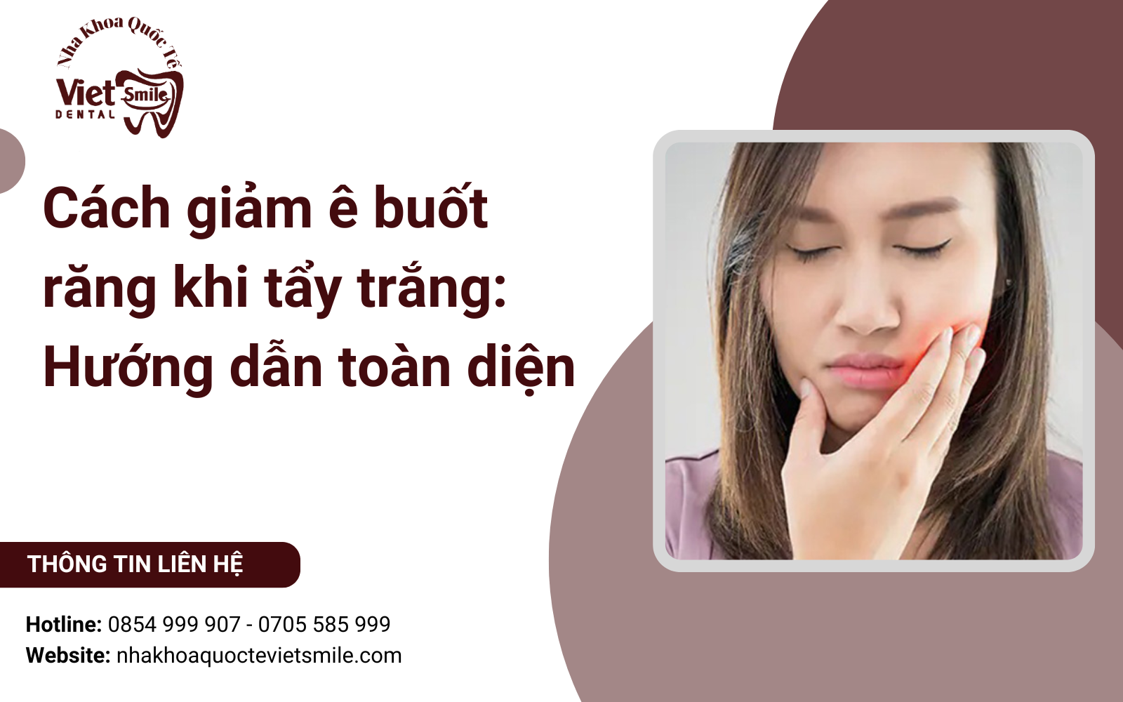 Cách giảm ê buốt răng khi tẩy trắng: Hướng dẫn toàn diện