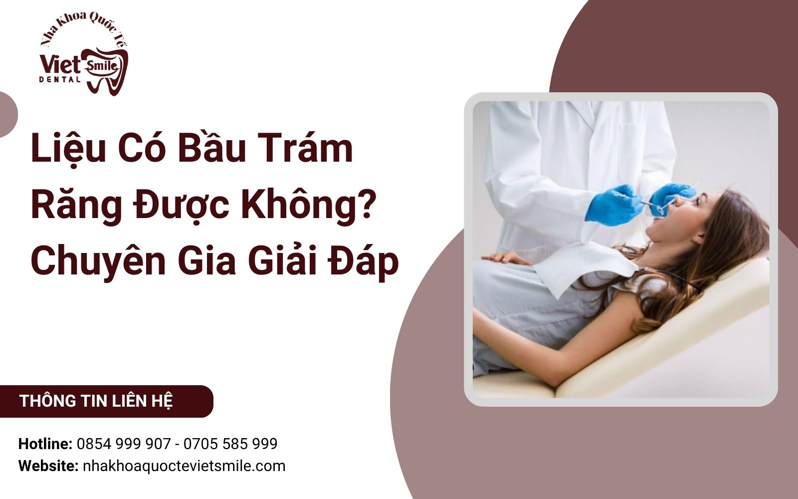 Liệu Có Bầu Trám Răng Được Không? Chuyên Gia Giải Đáp