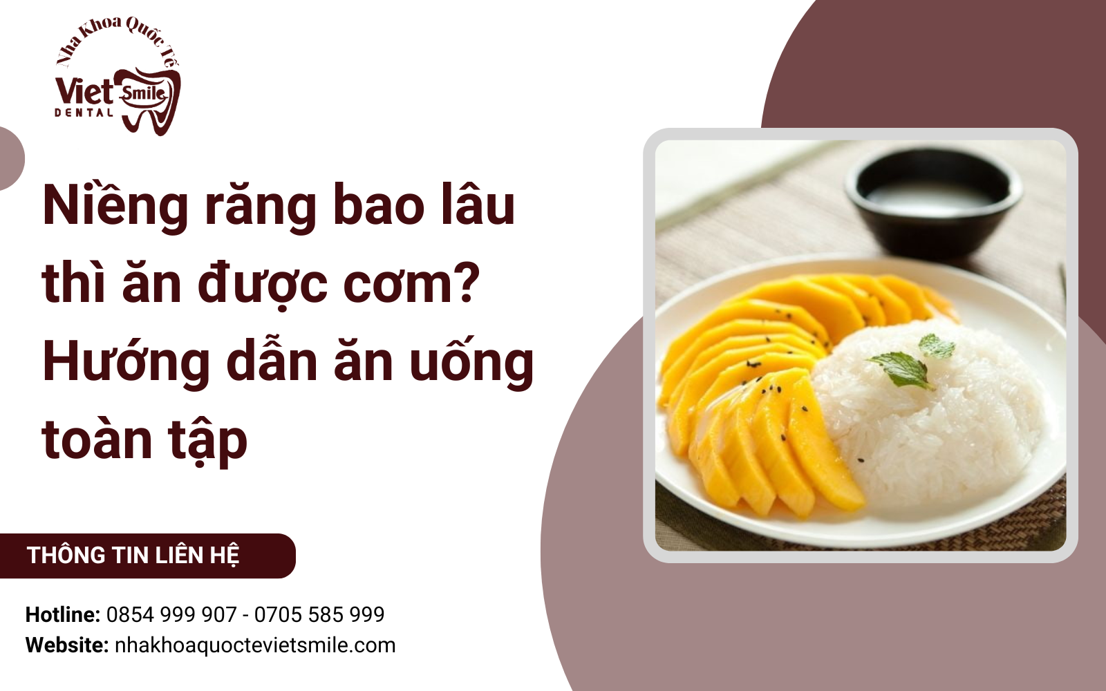 Niềng răng bao lâu thì ăn được cơm? Hướng dẫn ăn uống toàn tập