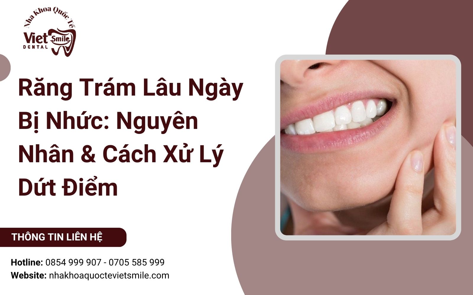 Răng trám lâu ngày bị nhức? Nguyên nhân chính là do đâu?