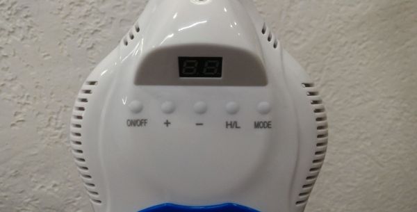 Bảng điều chỉnh mức độ đèn tẩy trắng của Laser Whitening.