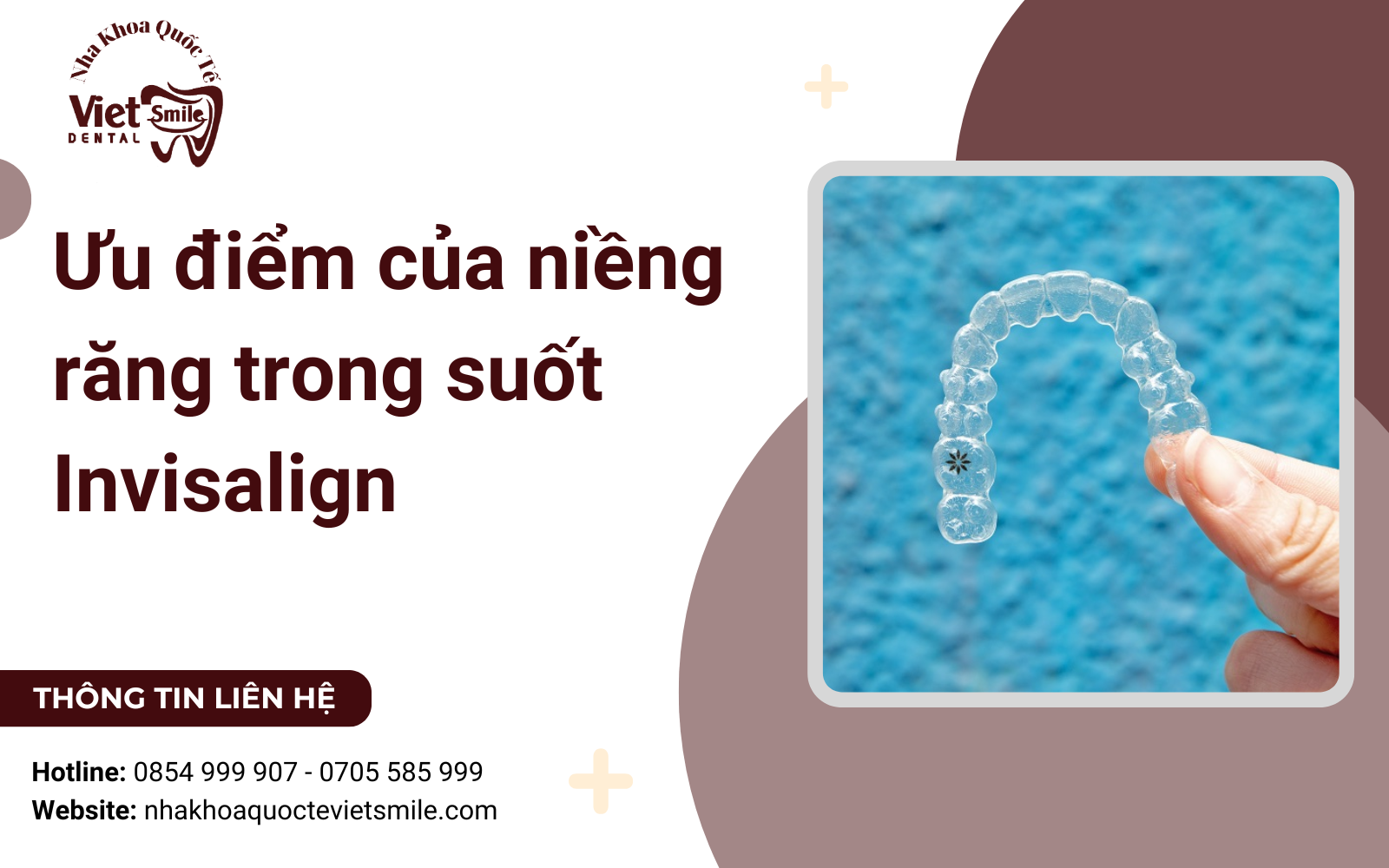 Ưu điểm của niềng răng trong suốt invisalign